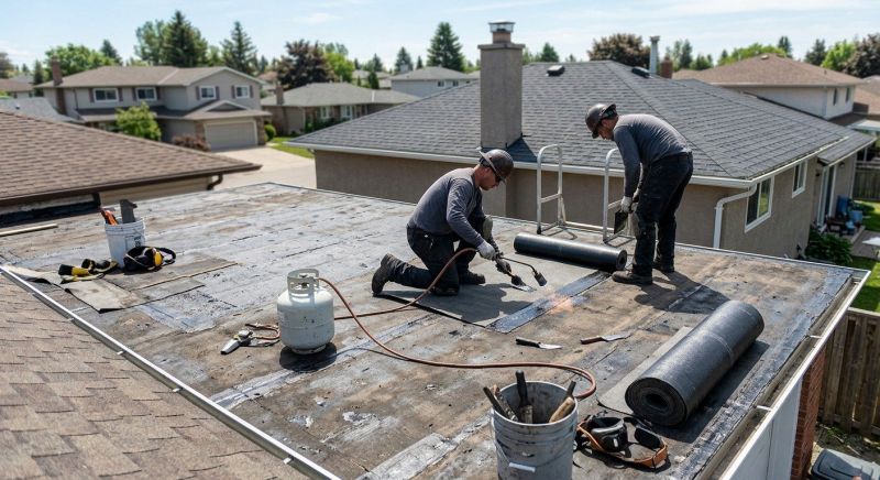 Rubber Roof Repair in Middletown, NY