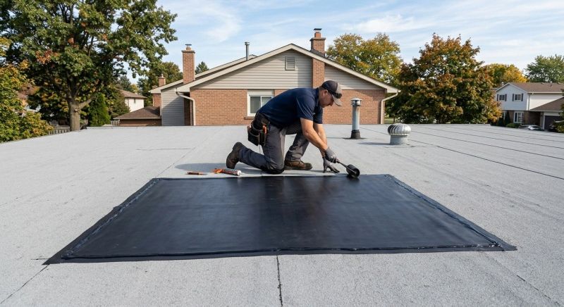 Rubber Roof Repair in Newton, NJ