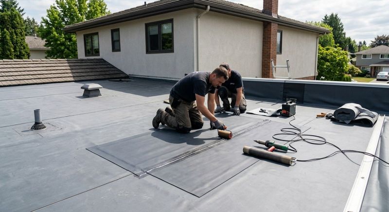 Rubber Roof Repair in Wurtsboro, NY