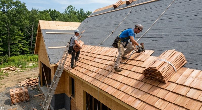 Shake Roof Replacement in Bushkill, PA