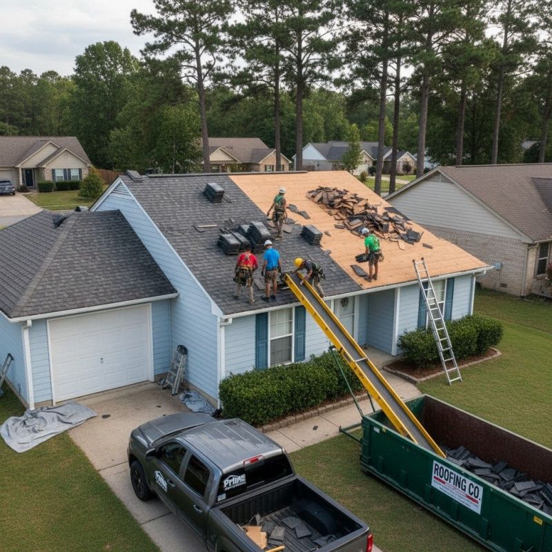 Shingle Roof Replacement in Milford, PA