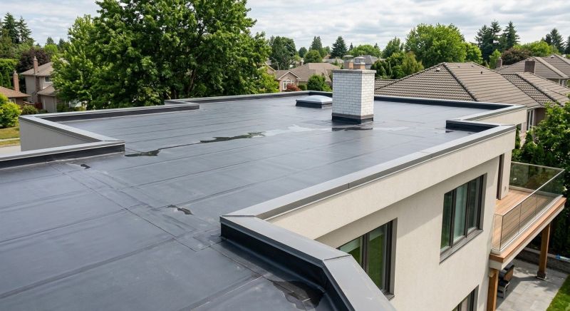 Single Ply Roof Installation in Eldred, NY