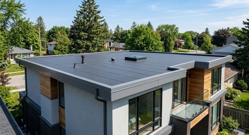 Single Ply Roof Installation in Port Jervis, NY