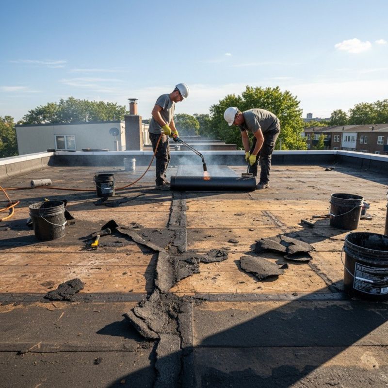 Single Ply Roof Repair in Franklin, NJ