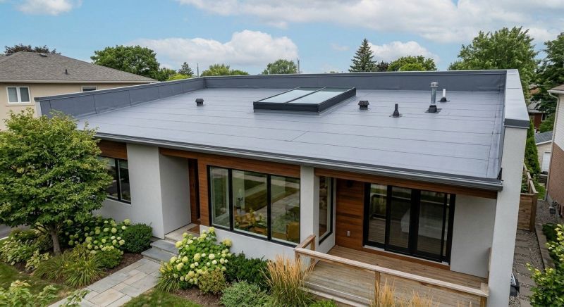 Single Ply Roof Replacement in Bushkill, PA