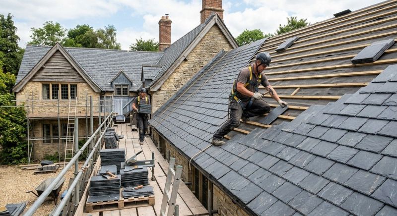 Slate Roof Installation in Shohola, PA