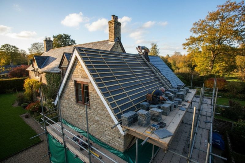 Slate Roof Replacement in Dingmans Ferry, PA
