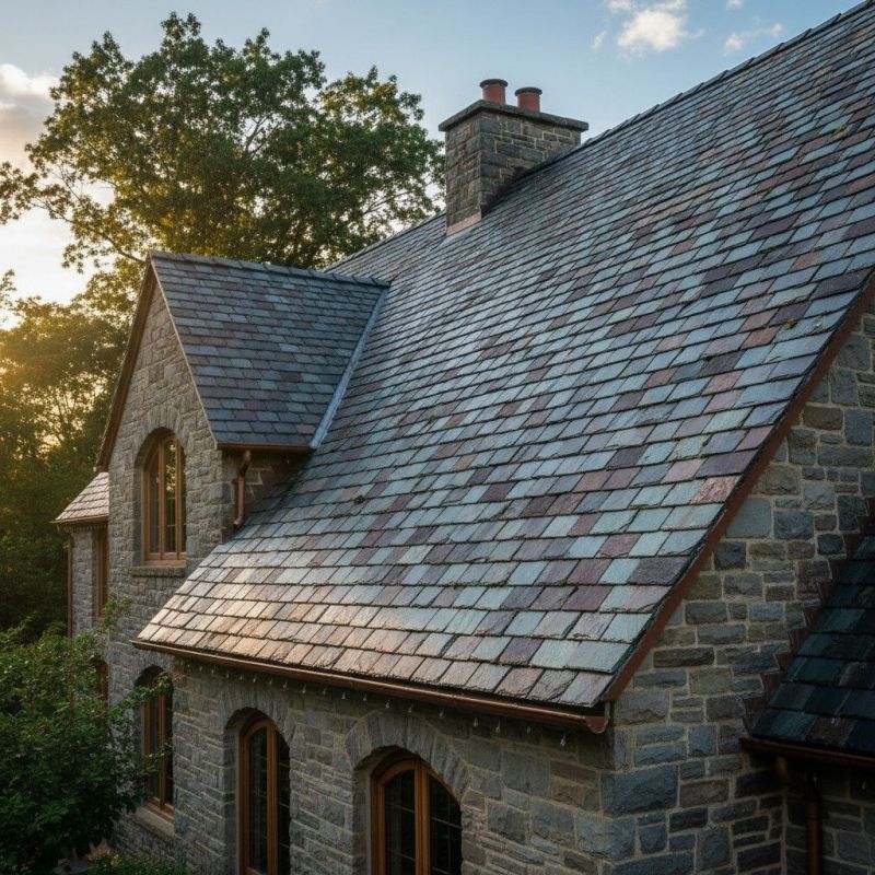 Slate Roof Replacement in Franklin, NJ