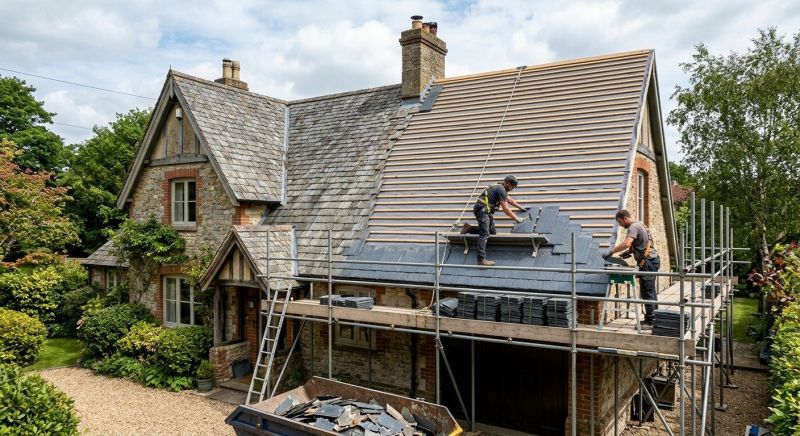Slate Roof Replacement in Westtown, NY