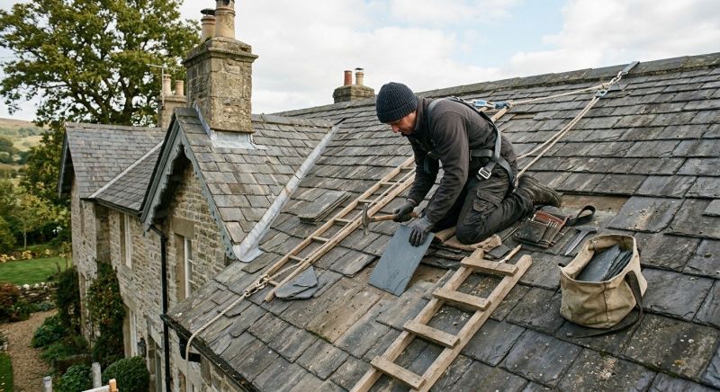 Slate Shingles Repair in Hawley, PA