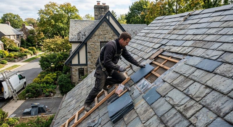 Slate Shingles Repair in Lackawaxen, PA