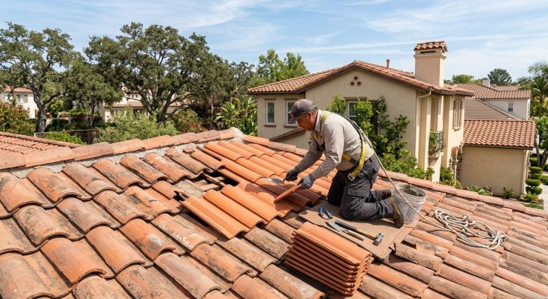 Spanish Tile Roof Repair in Pike County, PA