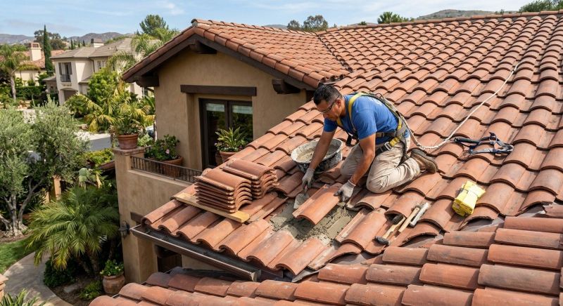 Spanish Tile Roof Repair in Pike County, PA