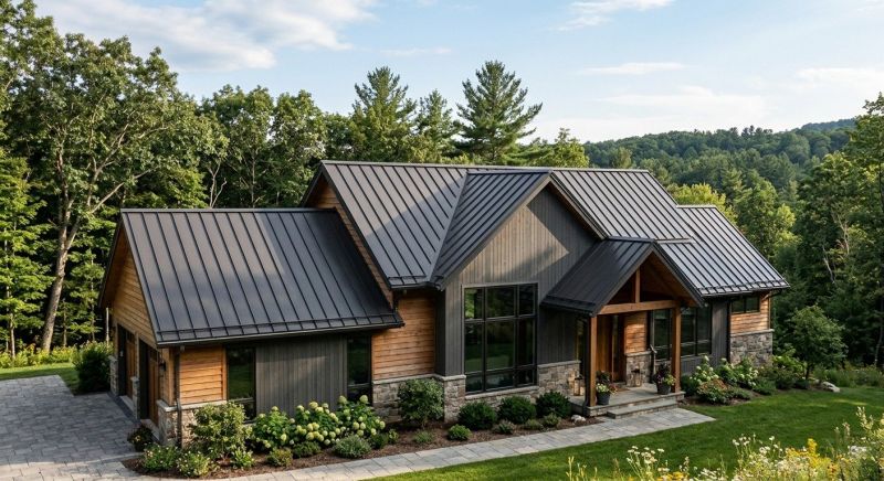 Steel Roof Replacement in Lakeville, PA