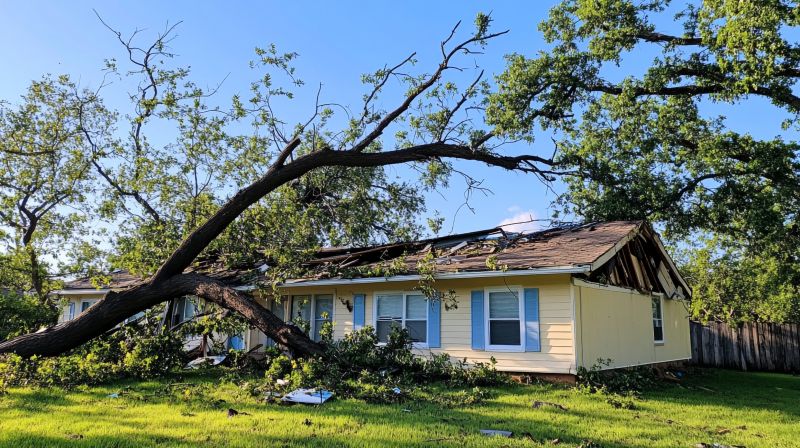 Storm Damage Roof Repair in Bushkill, PA