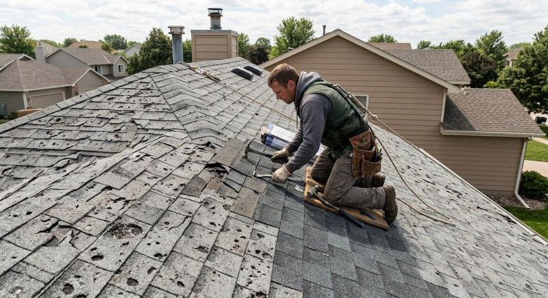 Storm Damage Roof Repair in Dingmans Ferry, PA