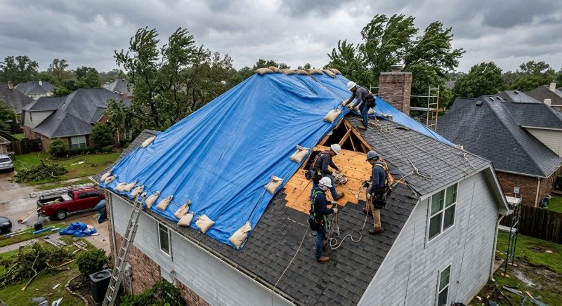 Storm Damage Roof Repair in Eldred, NY