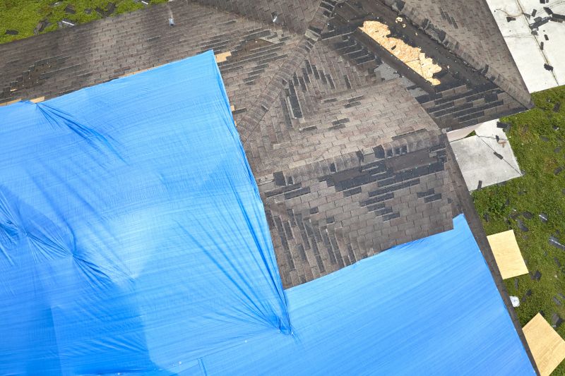 Storm Damage Roof Tarping in Pike County, PA
