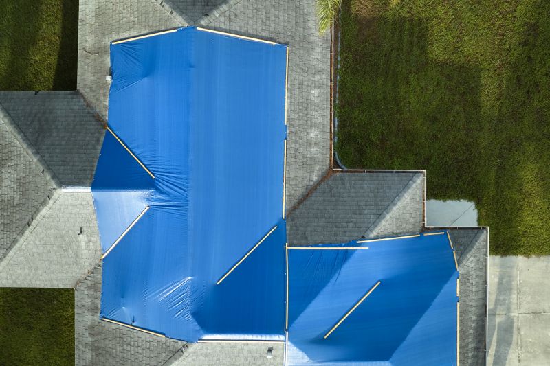 Storm Damage Roof Tarping in Pike County, PA
