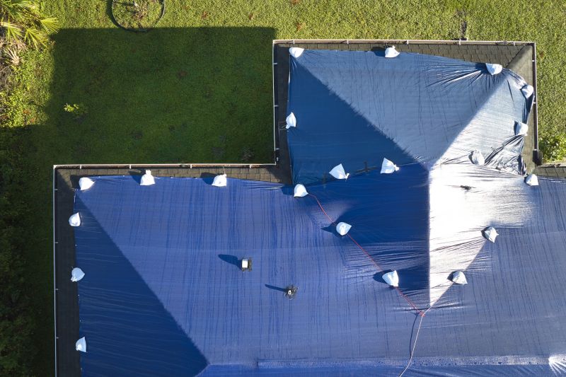 Storm Damage Roof Tarping in Pike County, PA