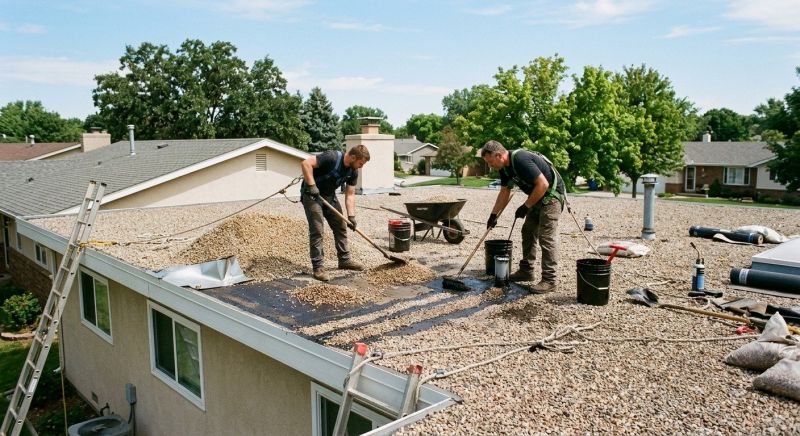 Tar And Gravel Roof Repair in Franklin, NJ