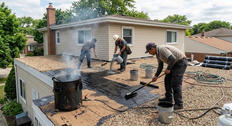 Tar And Gravel Roof Repair in Westtown, NY