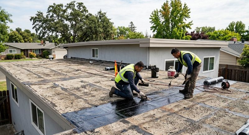 Tar Roof Repair in Bushkill, PA