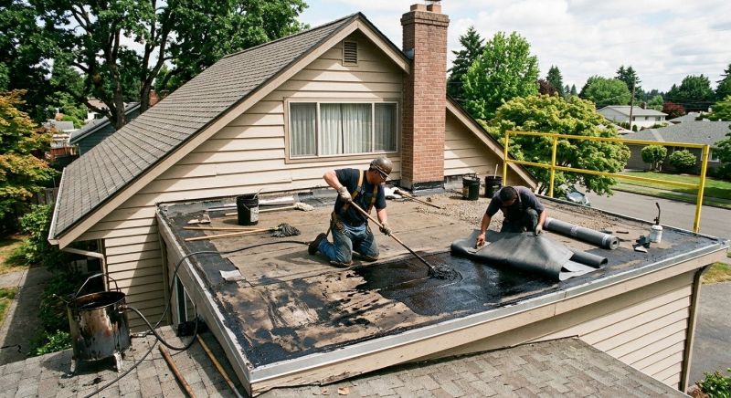Tar Roof Repair in Lakeville, PA