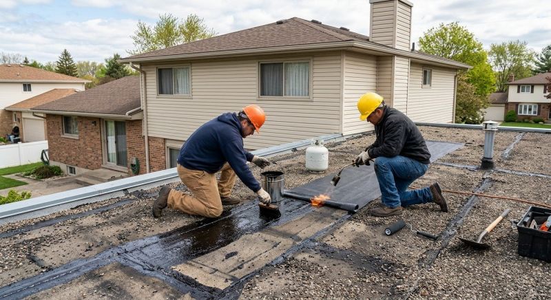 Tar Roof Repair in Milford, PA