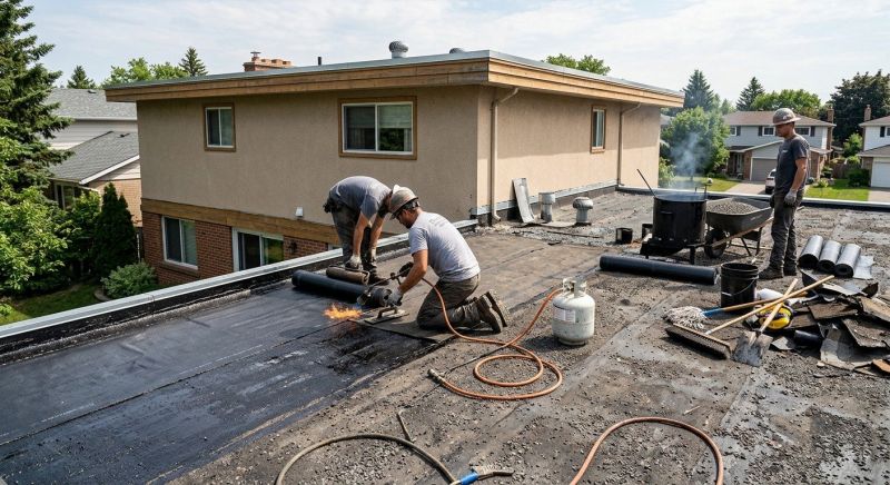 Tar Roof Repair in Slate Hill, NY