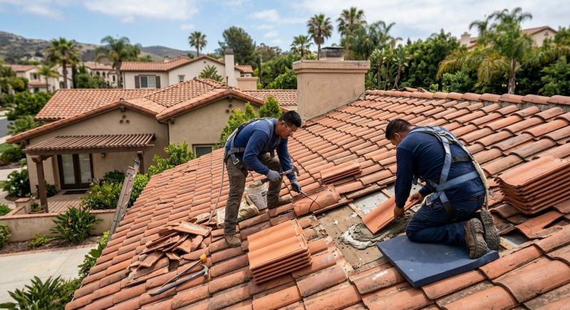Tile Roof Repair in Andover, NJ