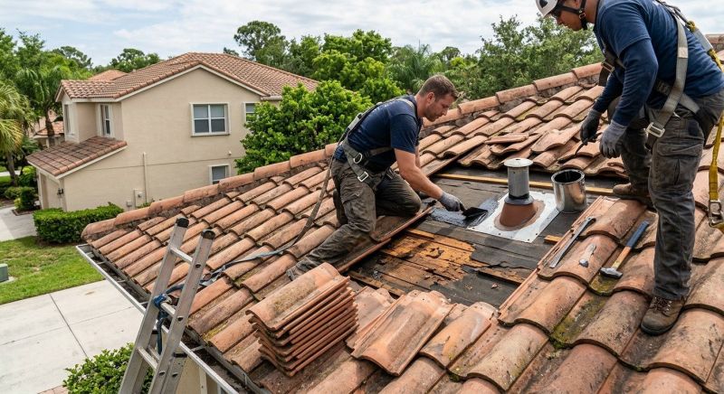 Tile Roof Repair in Eldred, NY