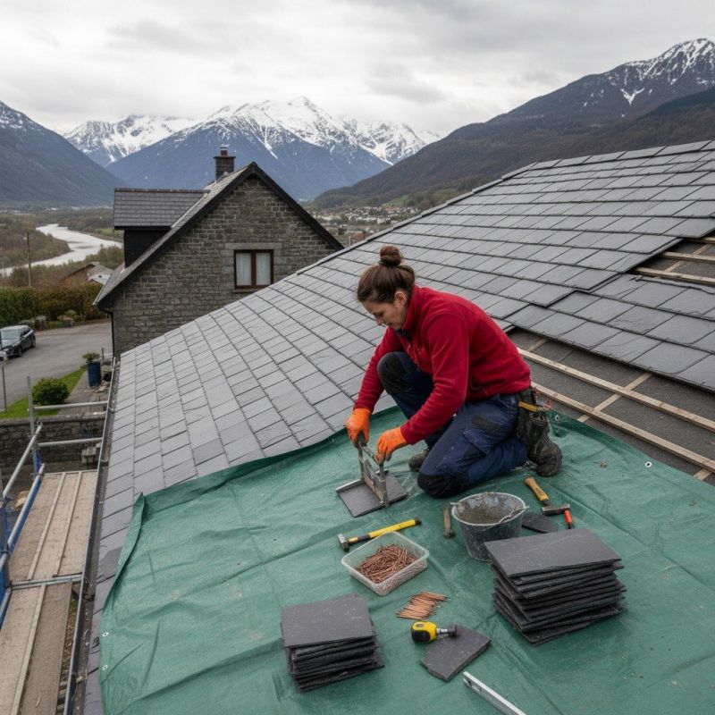 Tile Roof Repair in Hawley, PA