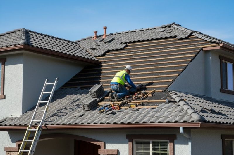 Tile Roof Repair in Warwick, NY