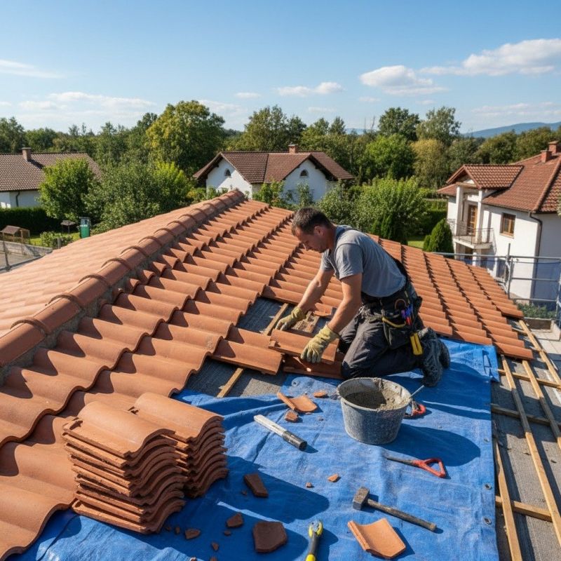 Tile Roof Repair in Westtown, NY
