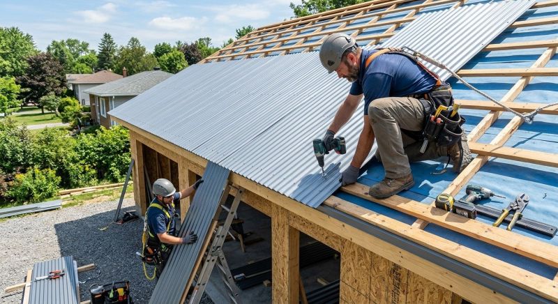 Tin Roof Installation in Port Jervis, NY