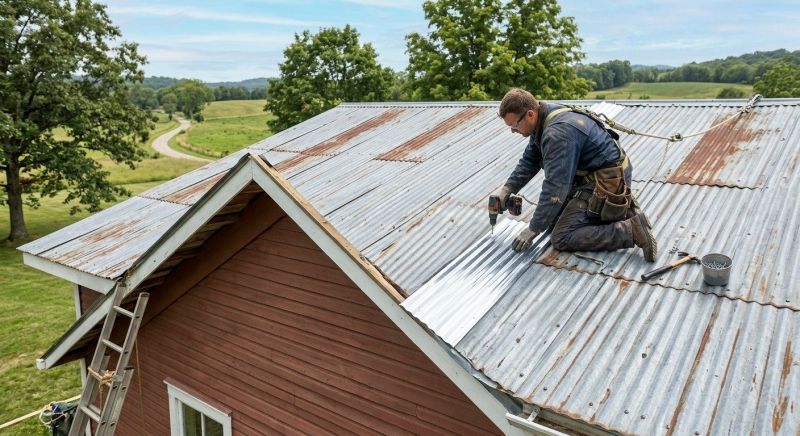 Tin Roof Repair in Pike County, PA