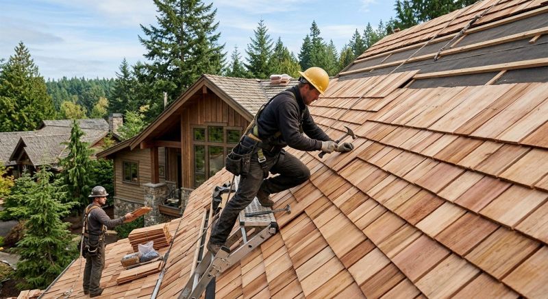 Wood Roofing Installation in Sparta, NJ