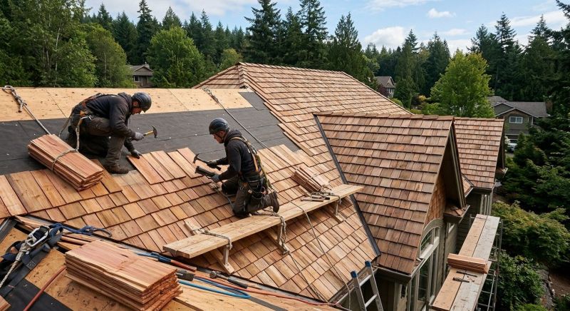 Wood Roofing Installation in Sussex County, NJ