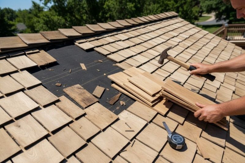 Wood Shake Roof Repair in Andover, NJ