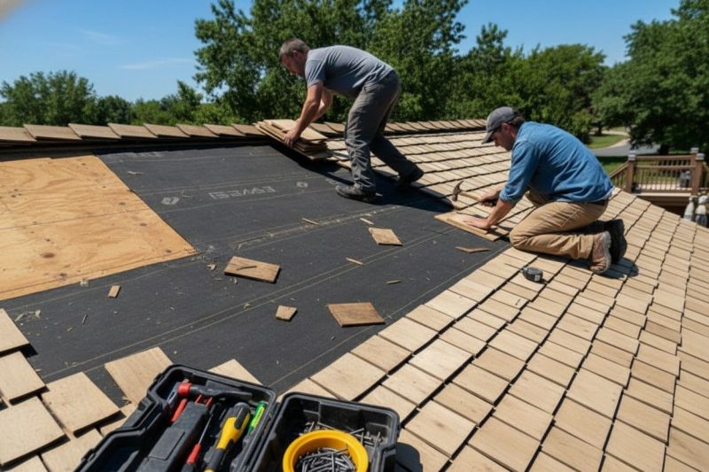 Wood Shake Roof Repair in Warwick, NY
