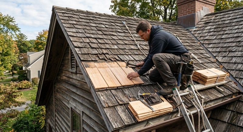 Wood Shingles Repair in Sussex County, NJ